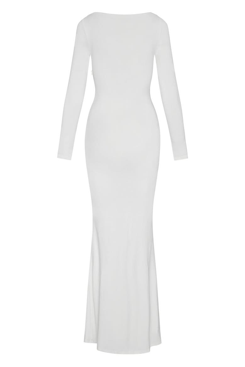 Oasis Knot Maxi Dress, Alternate, color, White