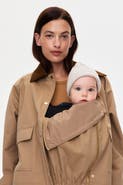 H&M Mama before & after babywearing twill jacket