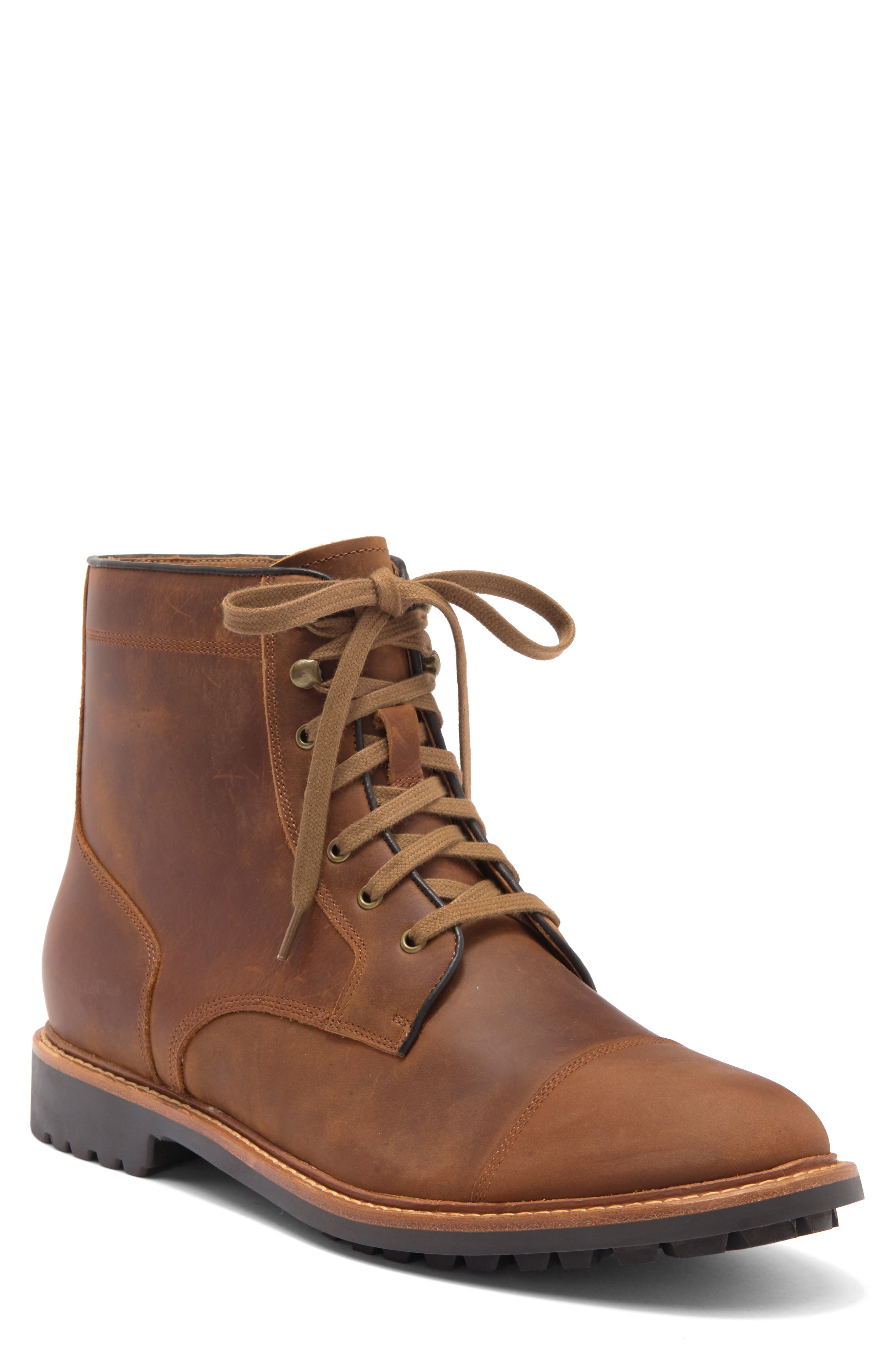 Warfield & Grand Russell Lace Up Boot, Main, color, 