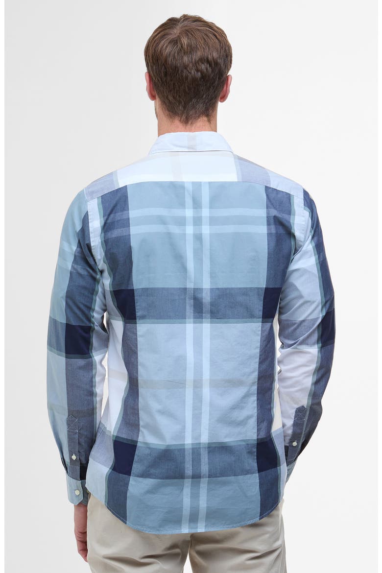 Harris Trim Fit Exploded Check Cotton Button-Down Shirt, Alternate, color, NORTHSHORE TARTAN
