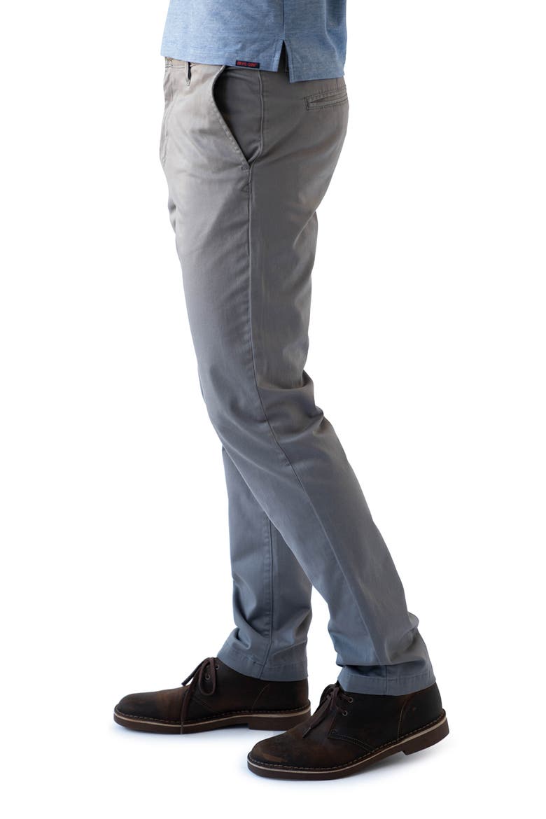 Slim Fit Stretch Sateen Chino Pants, Alternate, color, CHIMNEY ROCK