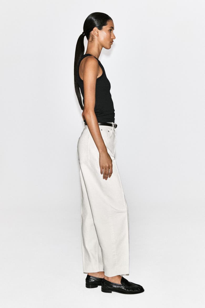 Umbra Tapered Jeans, Alternate, color, WHITE