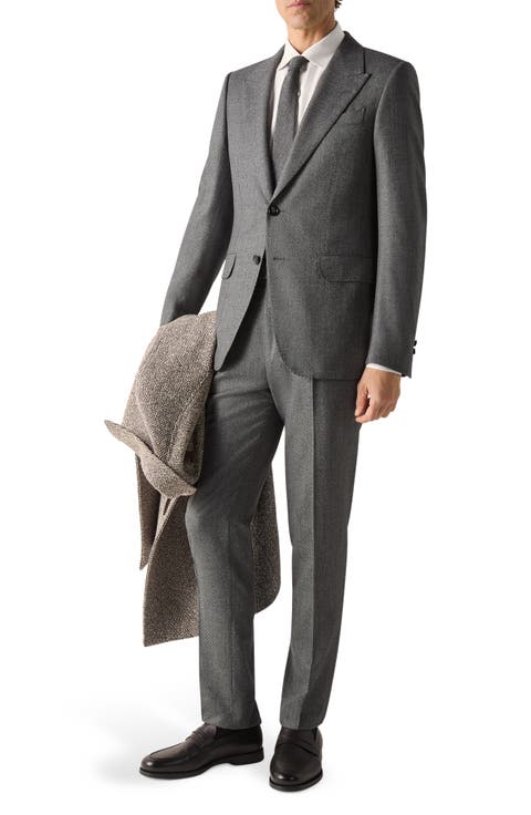 Wool Two-Piece Suit