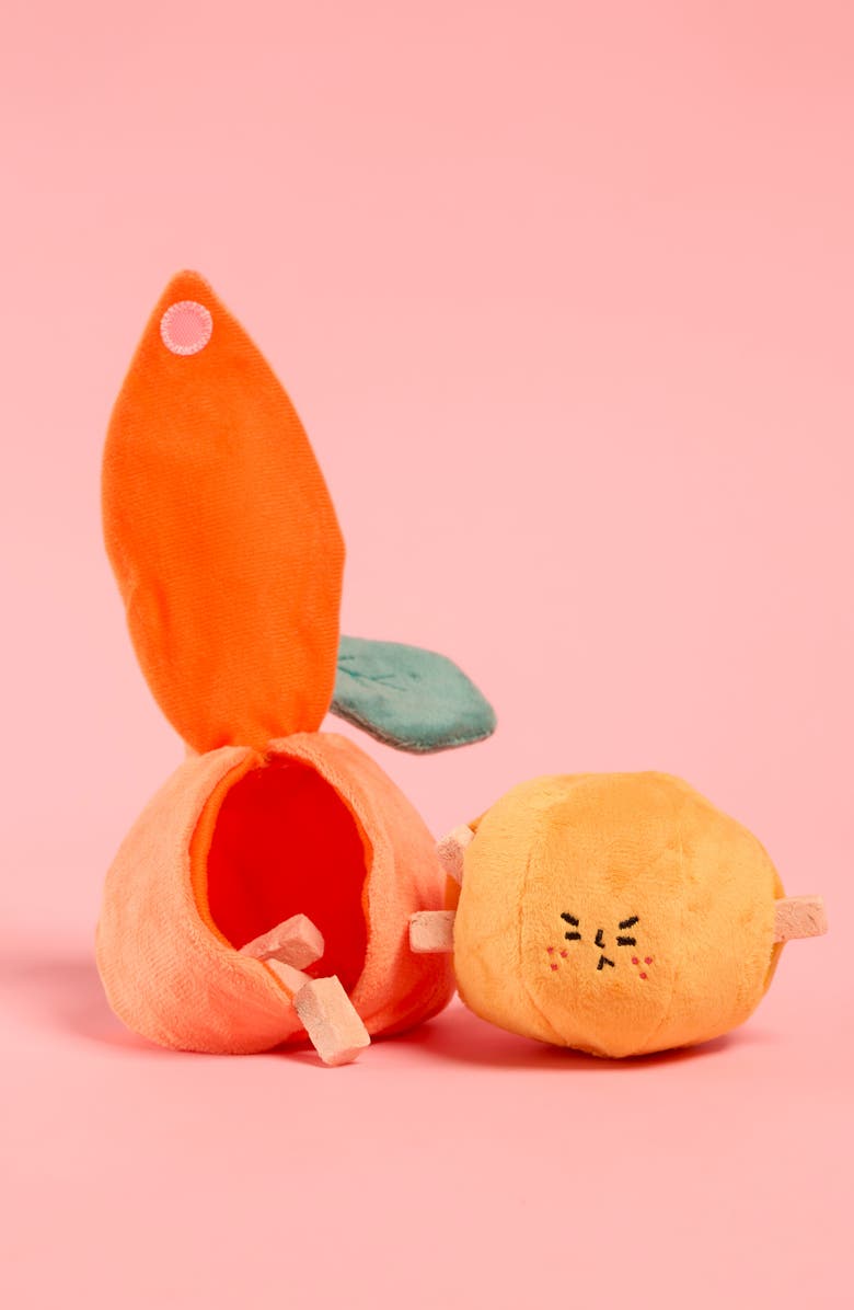 the furryfolks Orange Nosework Toy, Alternate, color, Orange