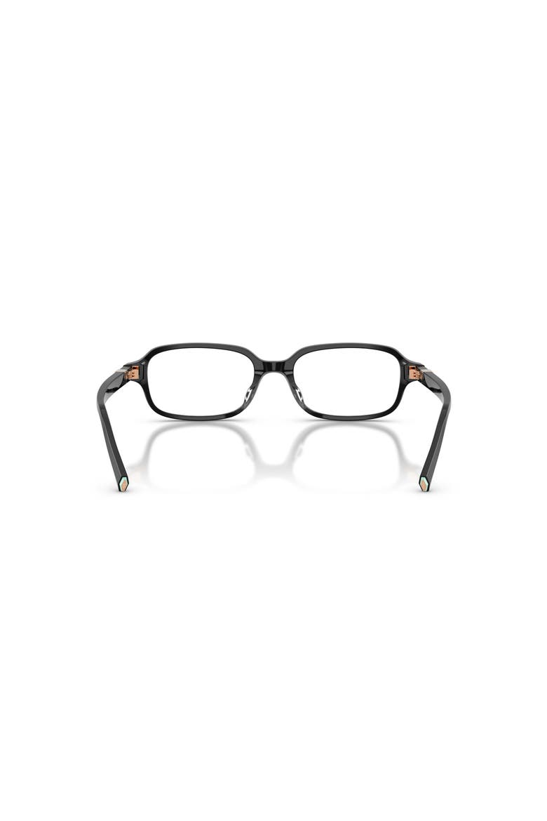 52mm Rectangle optical glasses, Alternate, color, Black
