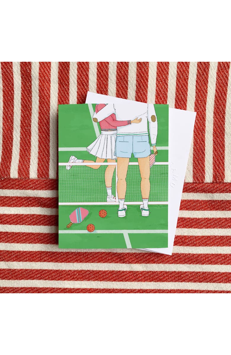 Ramus & Co Love/Valentine's Greeting Card Pack (3ct) "Best Match Pickleball Couple", Alternate, color, Multi-Pack
