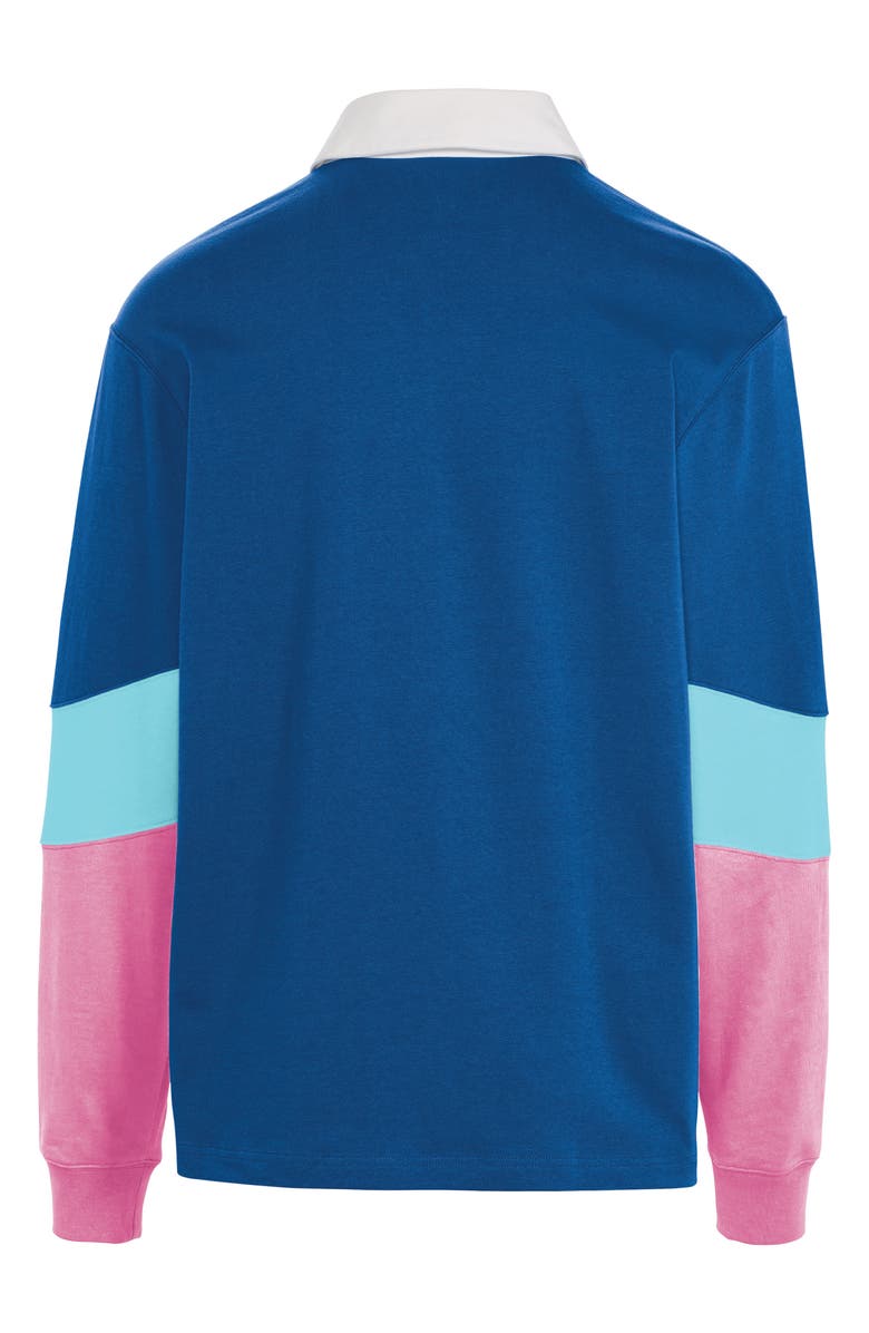 Champion Colorblock Rugby Shirt, Alternate, color,