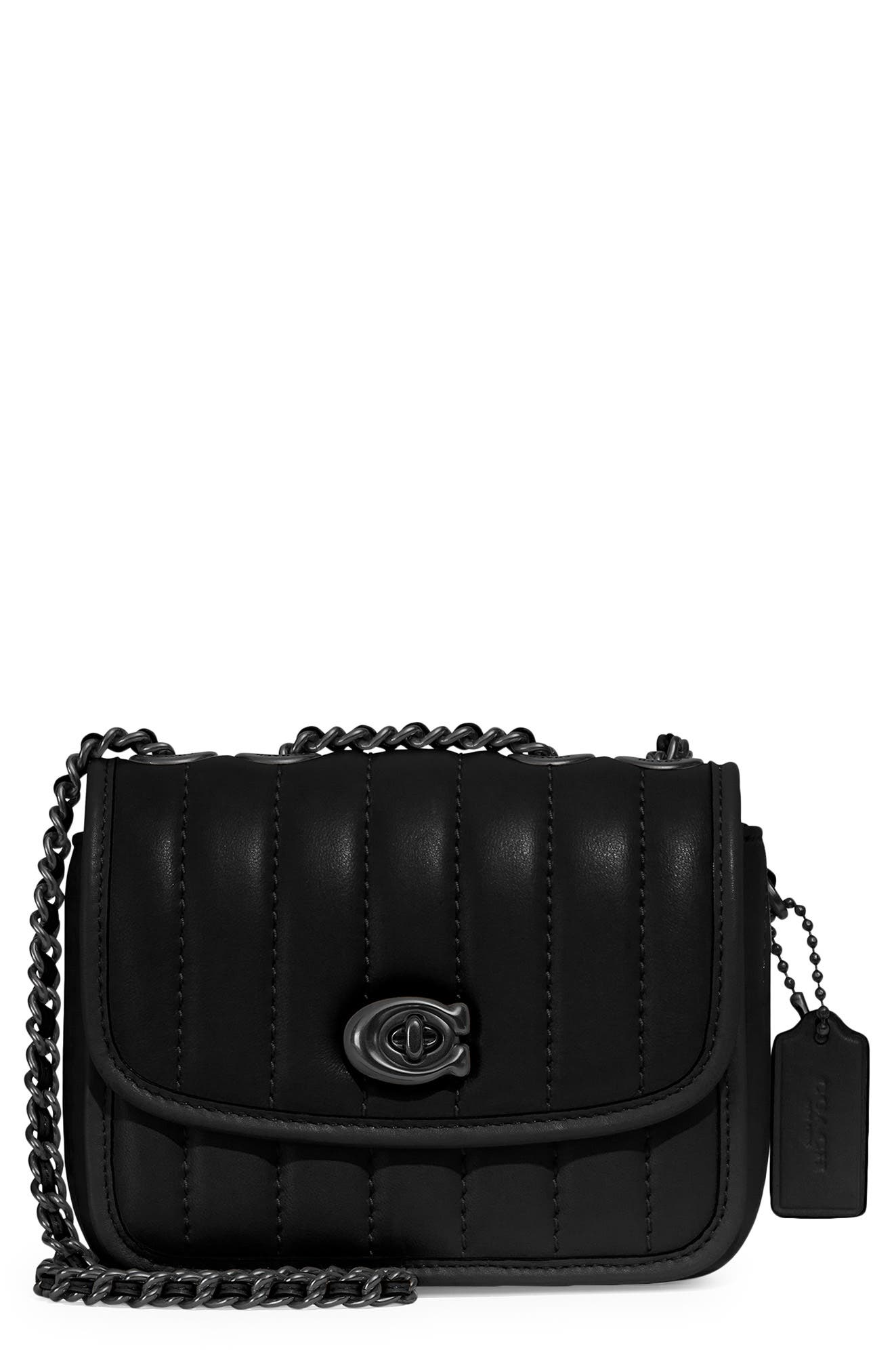 COACH Madison Quilted Leather Crossbody Bag, Main, color, 