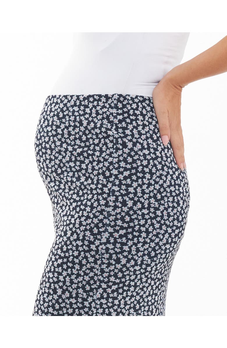 Ripe Maternity Kara Mesh Skirt, Alternate, color, Navy