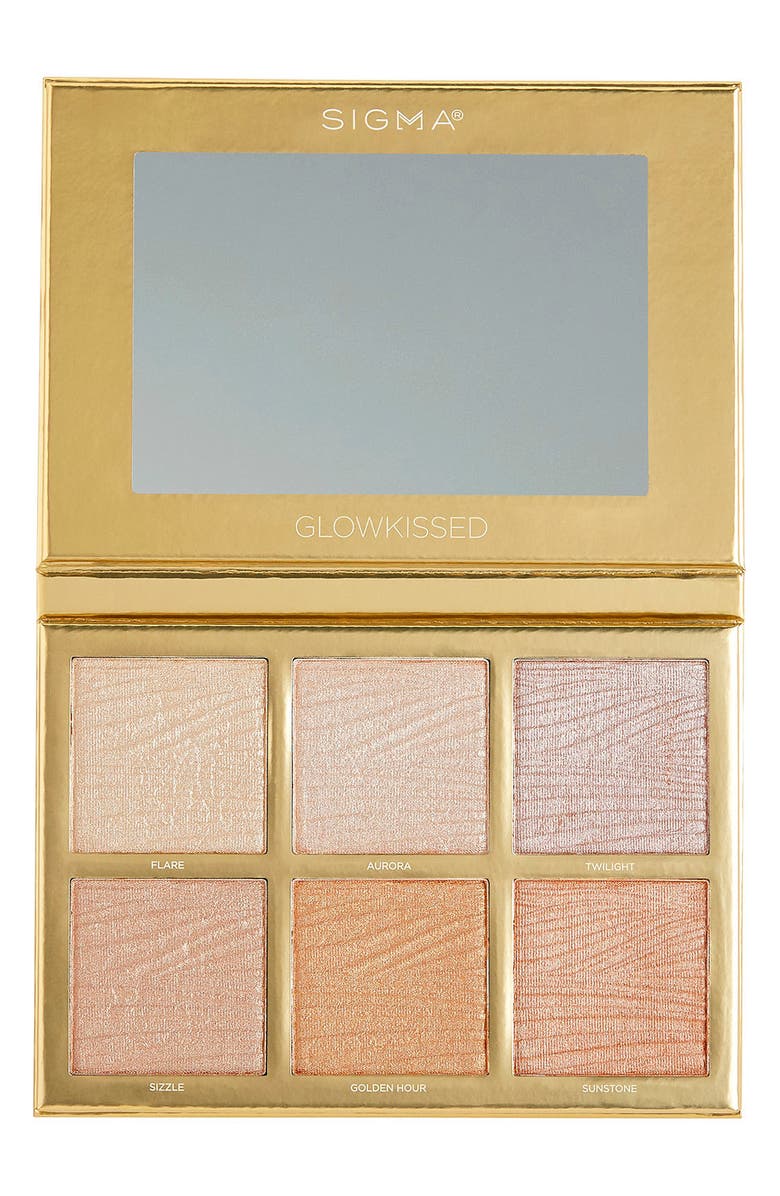 Sigma Beauty GlowKissed Highlight Palette, Main, color,