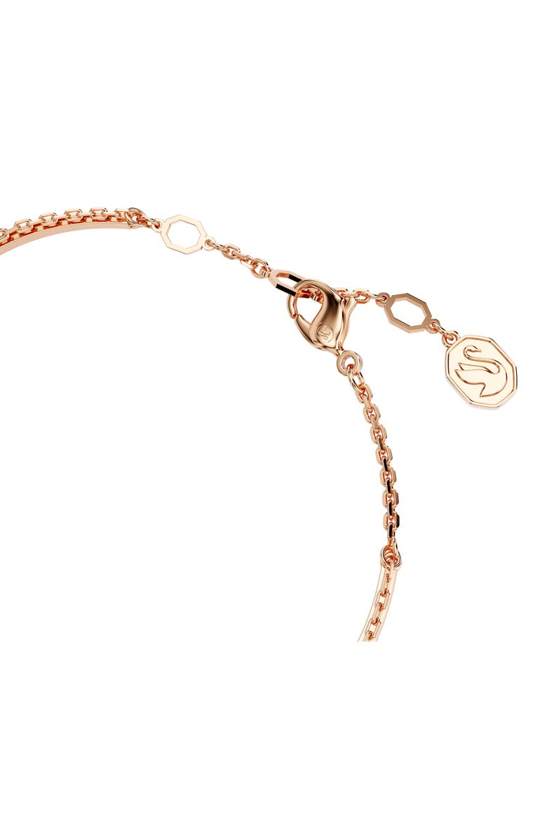 Swarovski Sublima Bangle Bracelet, Alternate, color, Rose Gold