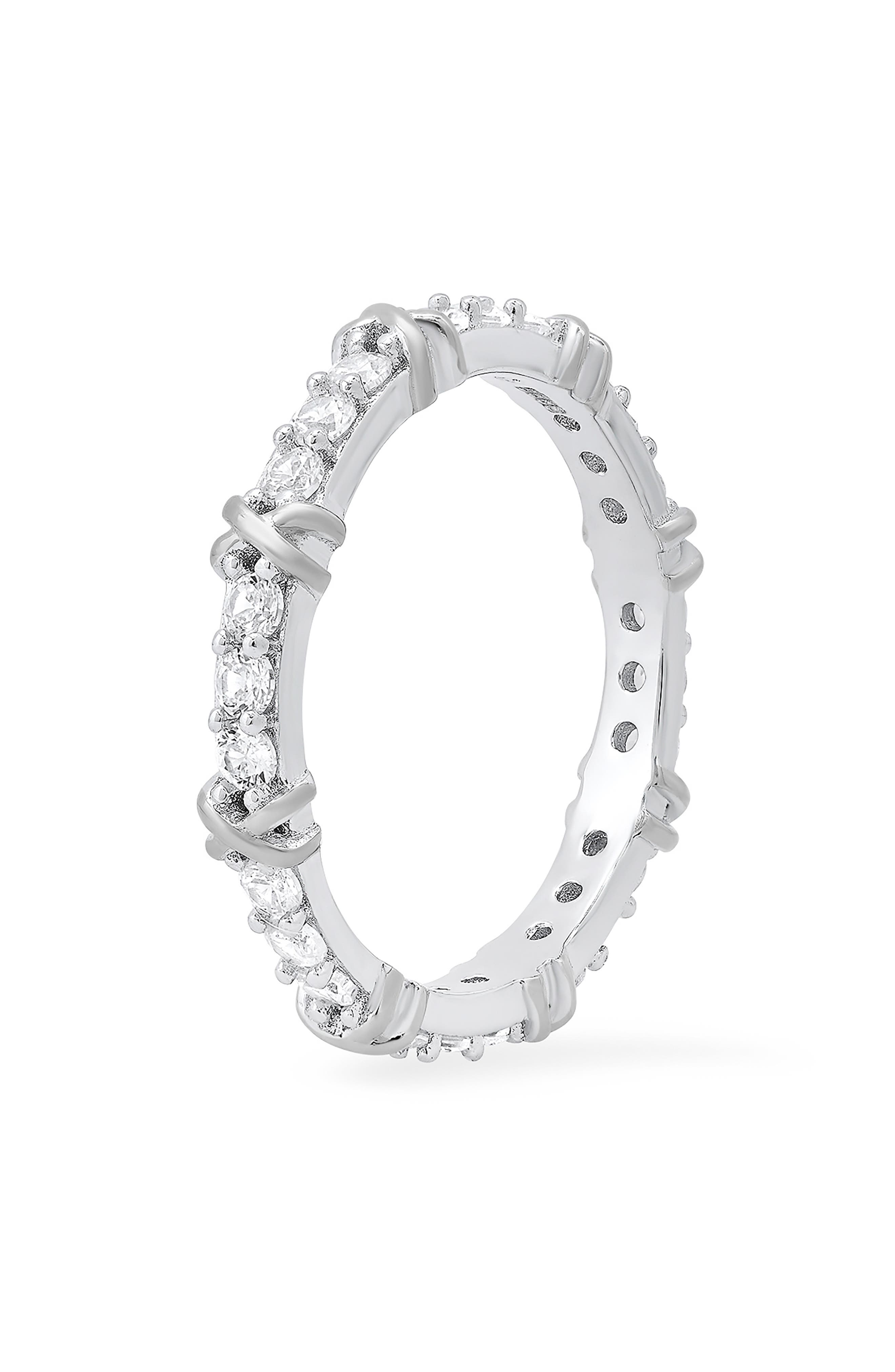Queen Jewels Cubic Zirconia Stacking Ring | Nordstromrack