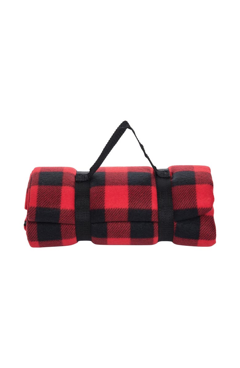 C&F Home Buffalo Check Picnic 50" x 60" Throw Blanket, Alternate, color, Red