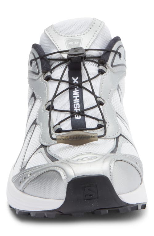 Salomon Gender Inclusive Xt-whisper Sneaker In White
