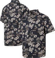 Reyn Spooner Men's Reyn Spooner Black New Orleans Saints Kekai Button-Up Shirt