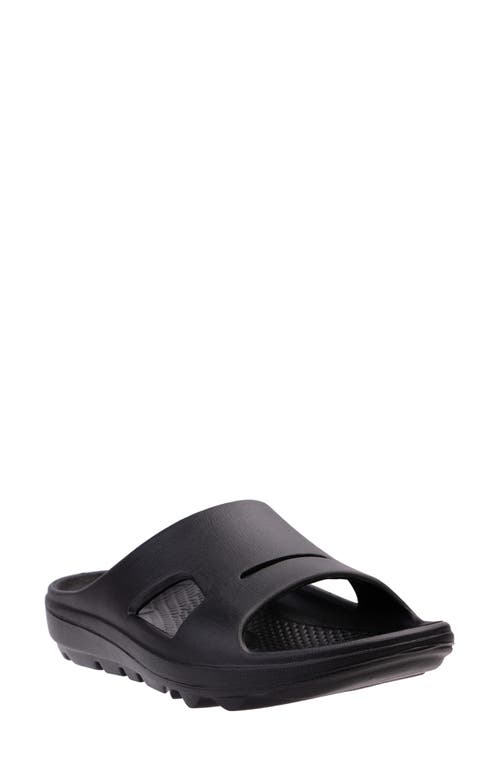 Revitalign Fusion Strive Slide Sandal In Black