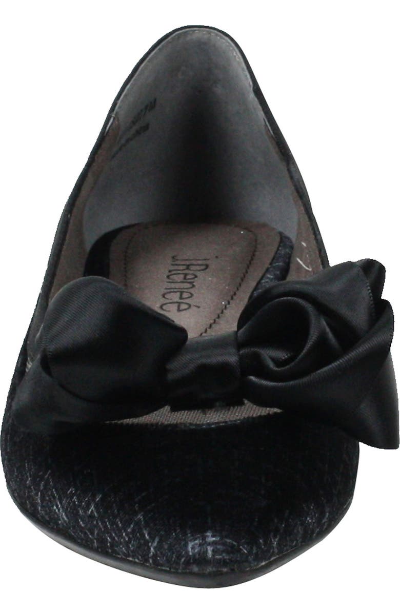 J. Reneé Allitson Bow Flat, Alternate, color,