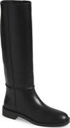 Gianvito Rossi Étrier Leather Knee High Boot