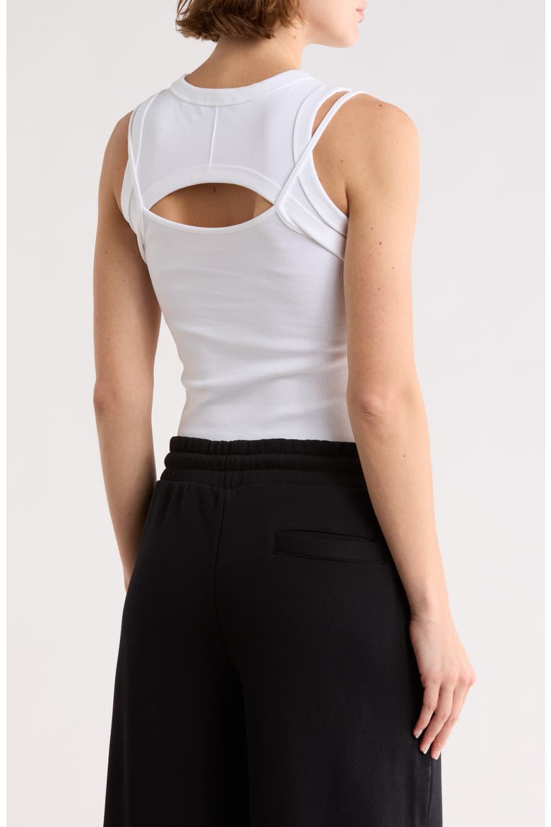 Cutout Tank, Alternate, color, BRIGHT WHITE