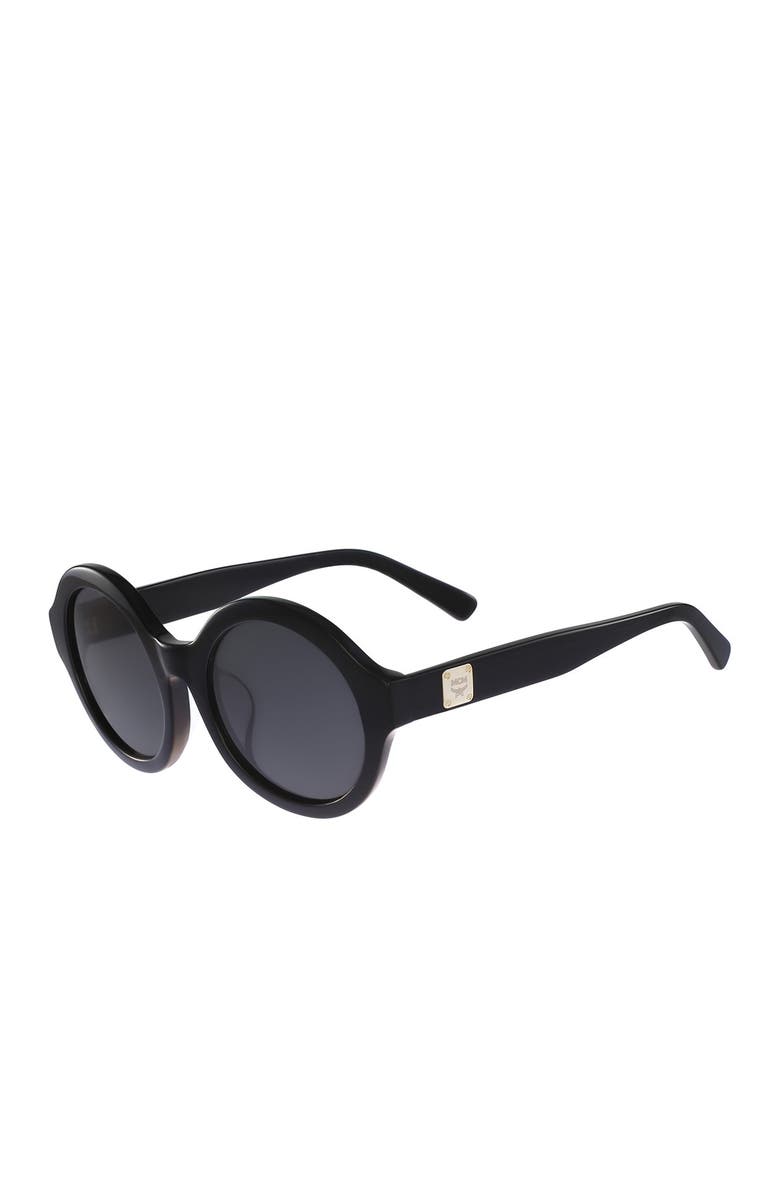 MCM 53mm Round Sunglasses, Main, color,