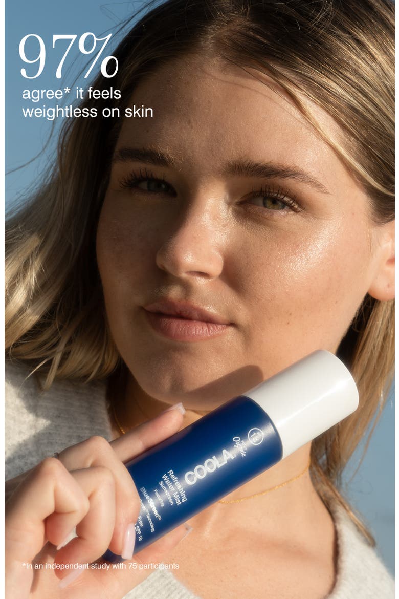 Suncare Refreshing Water Mist SPF 18 Sunscreen, Alternate, color, NO COLOR