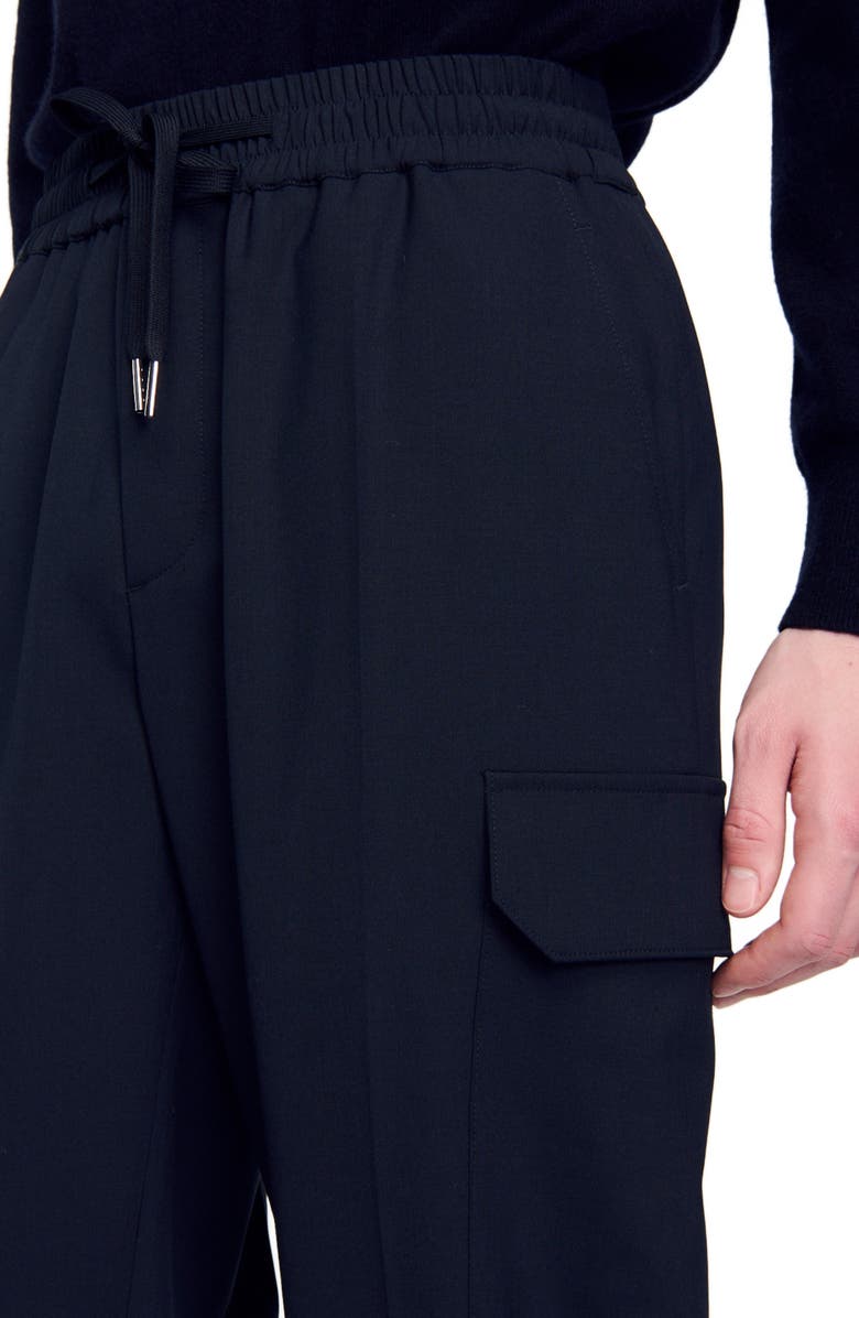 SANDRO Cargo trousers, Alternate, color, 