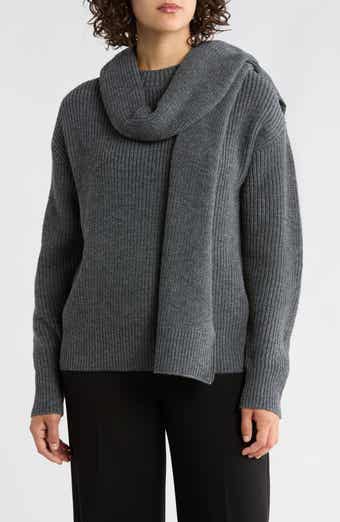 Vigoss Scarf Neck Sweater