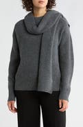 Vigoss Scarf Neck Sweater