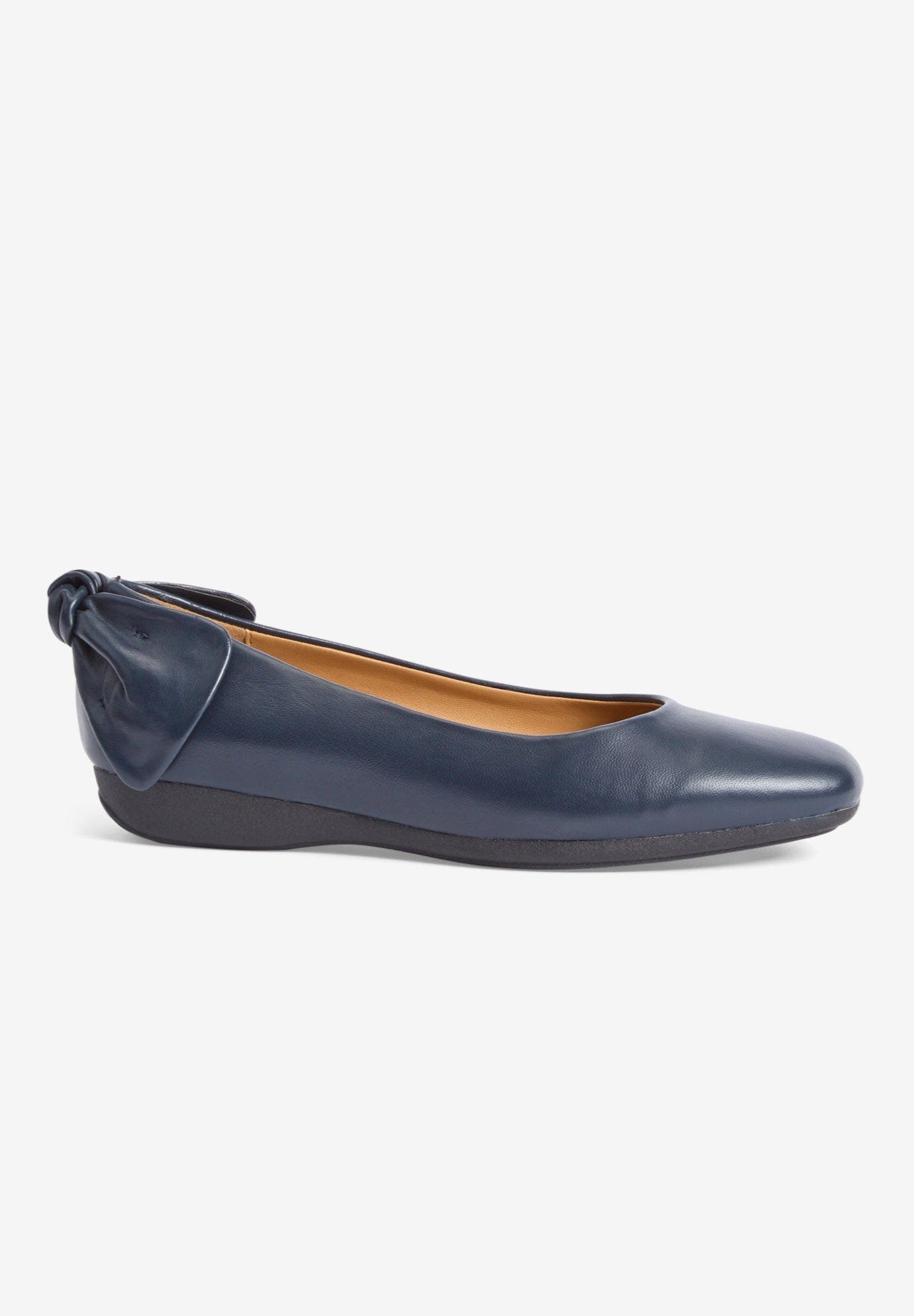 The Delia Slip On Flat, Alternate, color, NAVY