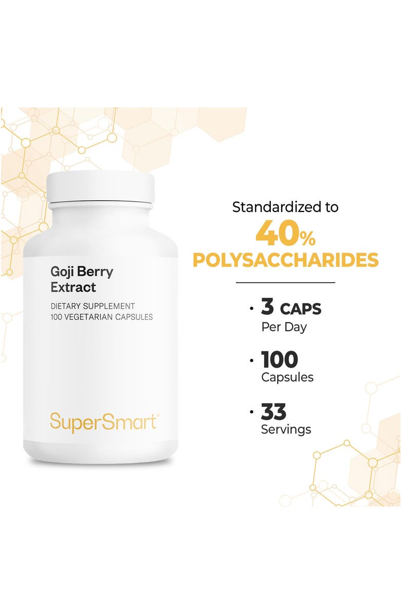SuperSmart Goji Berry Extract 1500mg, Alternate, color,