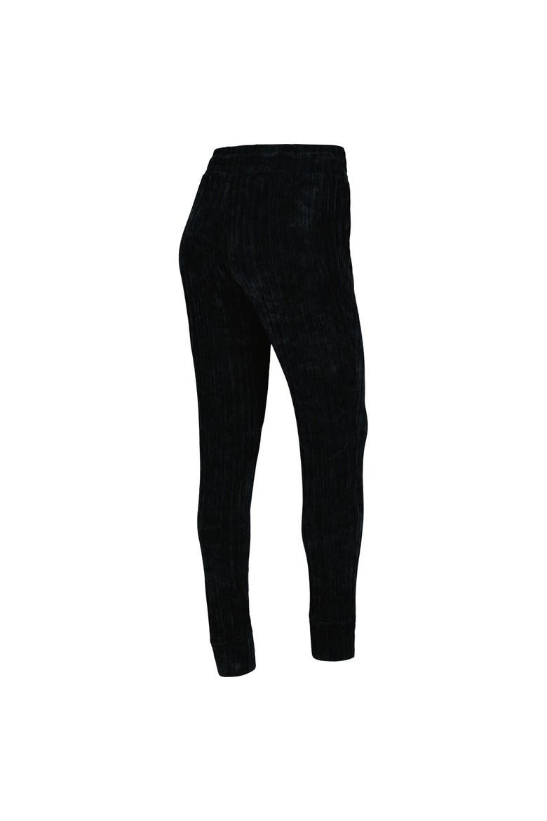 Women's College Concepts Black Los Angeles Lakers Linger Pants, Alternate, color, Black