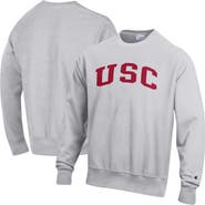 Champion Men's Champion Gray USC Trojans Reverse Weave Fleece Sweatshirt