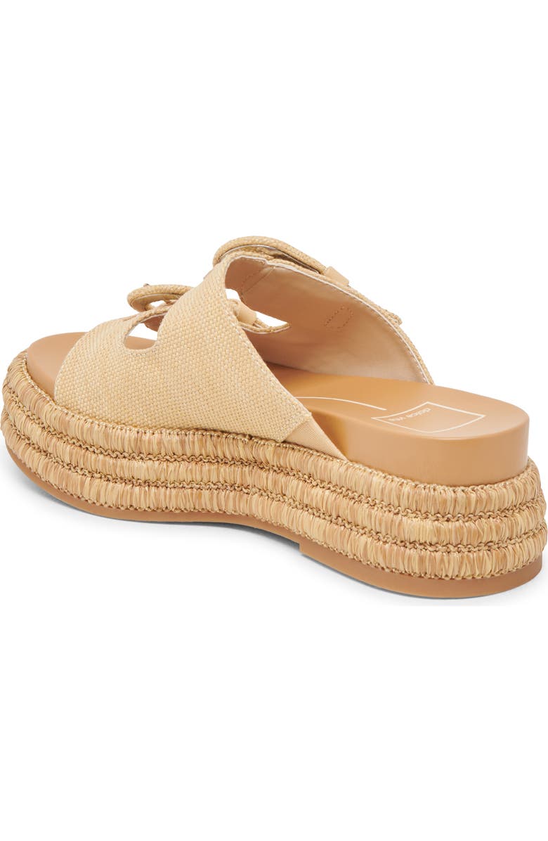 Dolce Vita Witny Platform Espadrille Sandal, Alternate, color, Natural Woven Raffia