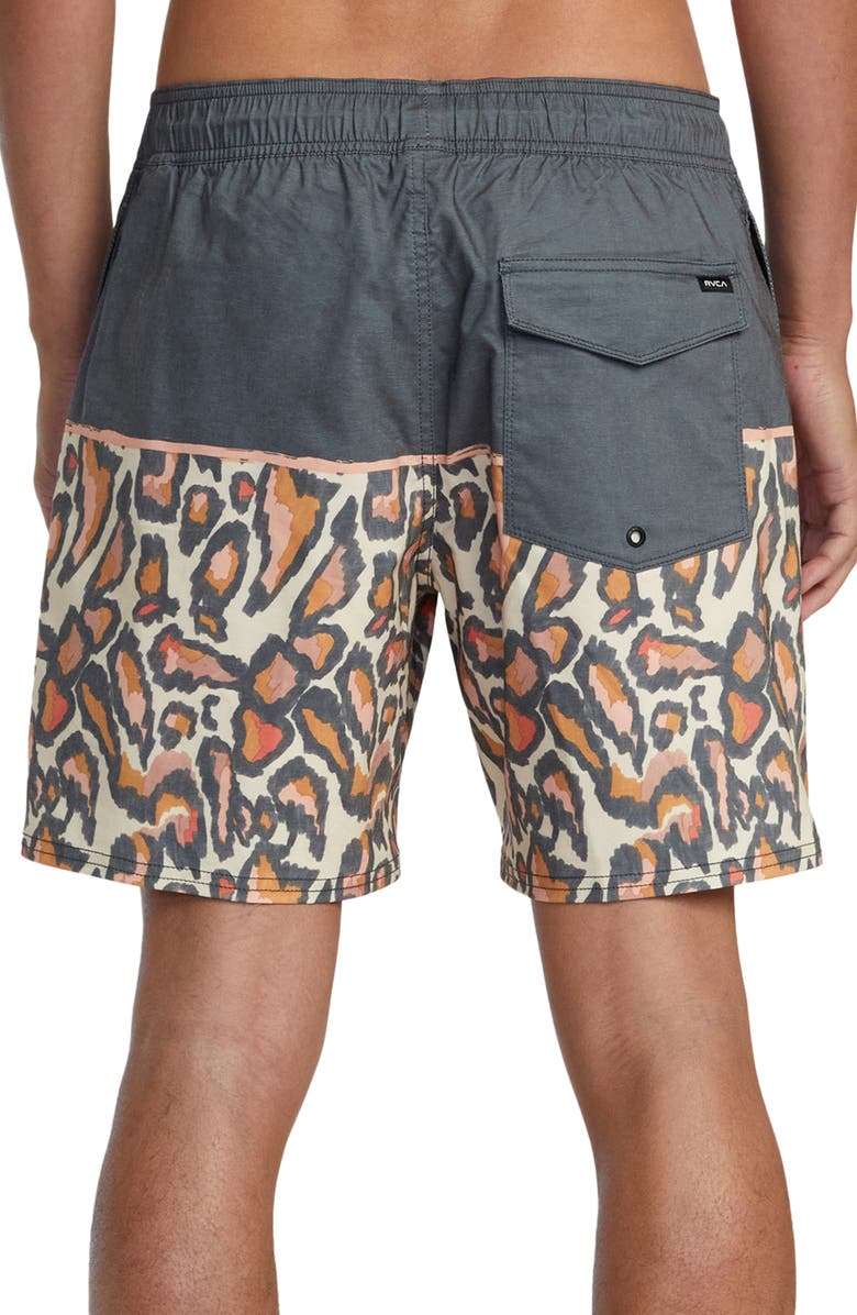 RVCA County Stripe Swim Shorts, Alternate, color, 