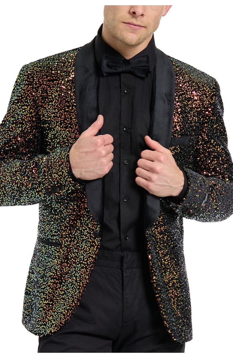 OppoSuits Amber Sequins Dinner Jacket, Alternate, color, Sequins Multi