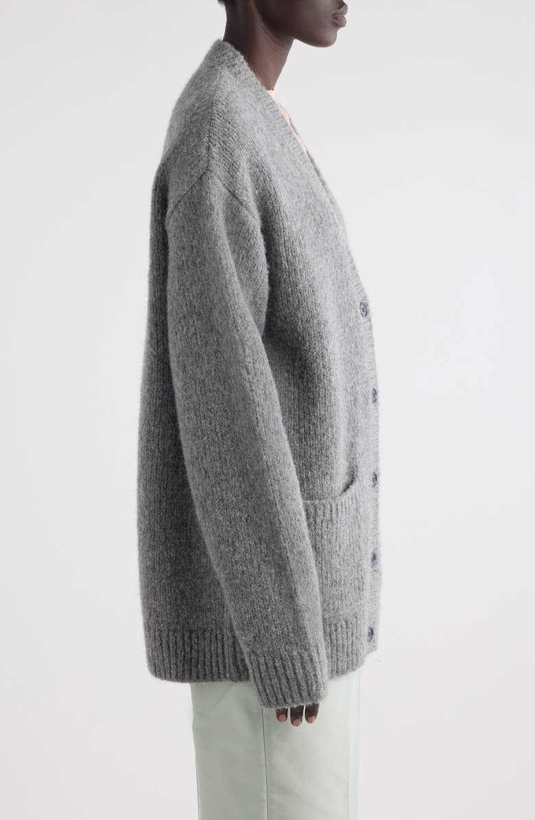 Dries Van Noten Toka Oversize Alpaca & Merino Wool Blend Cardigan, Alternate, color,