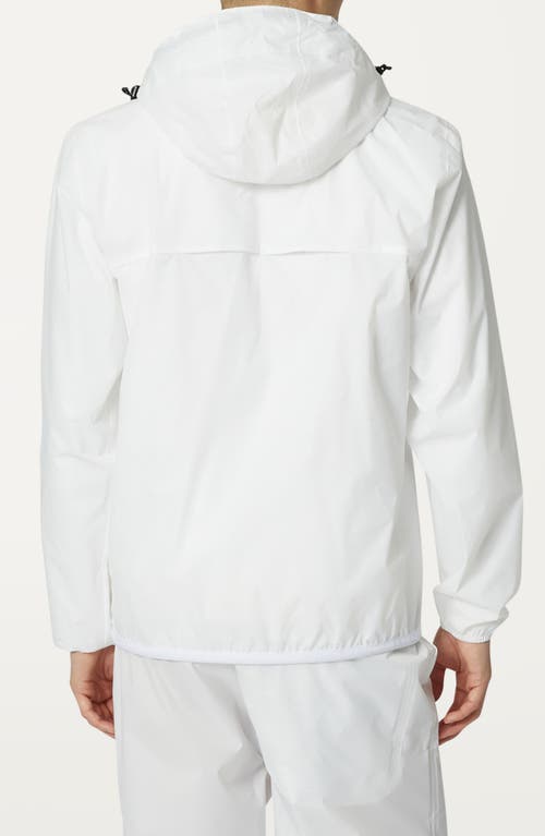 K-way Le Vrai 4.0 Leon Water Repellent Anorak In White