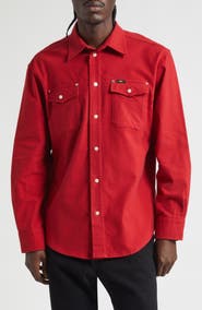PHIPPS Workshop Plaid Flannel Button-Up Shirt