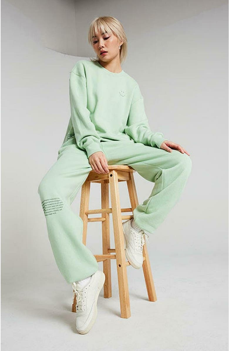 Samii Ryan | Smiley Connections Sweatpants , Green , X-Large , 5, Alternate, color, Green