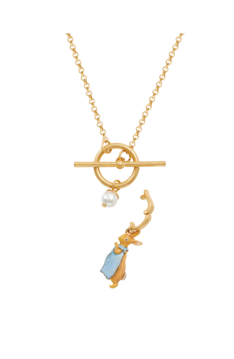 Fable England x Peter Rabbit Flopsy Necklace, Alternate, color, Gold