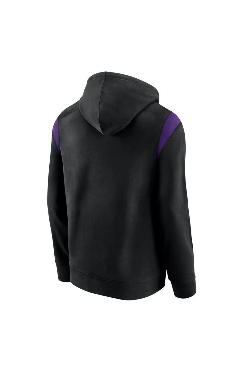 FANATICS Men's Fanatics Black Sacramento Kings Scorer Pullover Hoodie, Alternate, color, Black