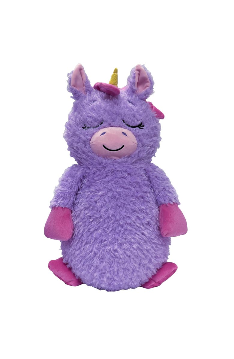 Happy Nappers Storables Unicorn Purple & Pink 8 Inch Ages 1+, Alternate, color, Multicolored