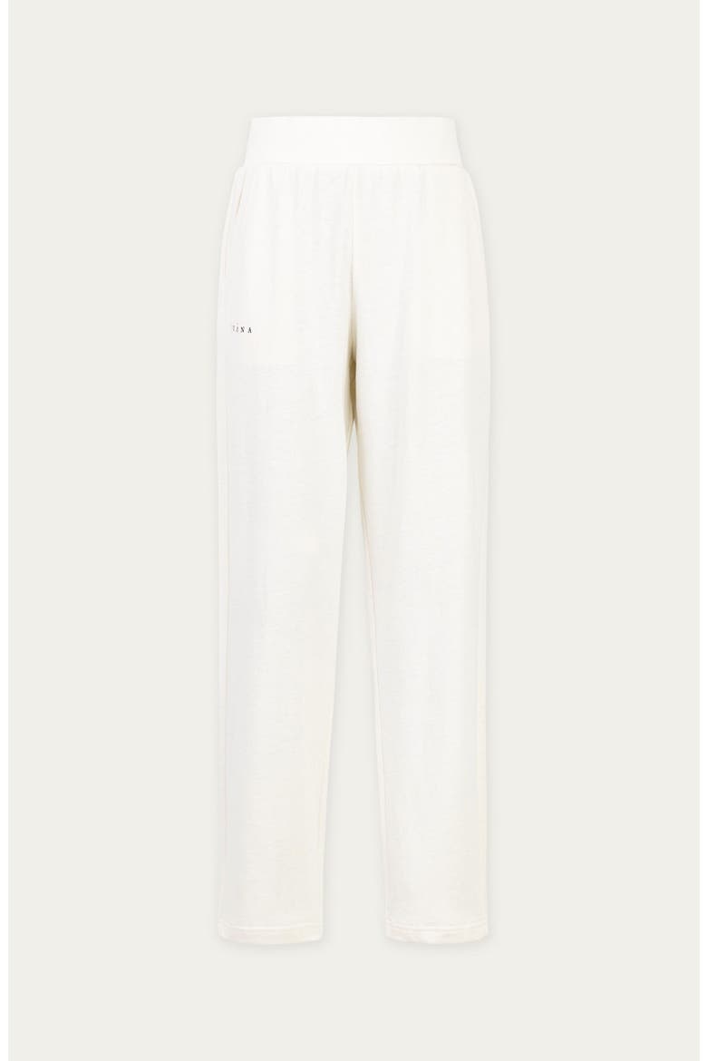 Off Hours Natural Mid Rise Joggers, Alternate, color, Cream