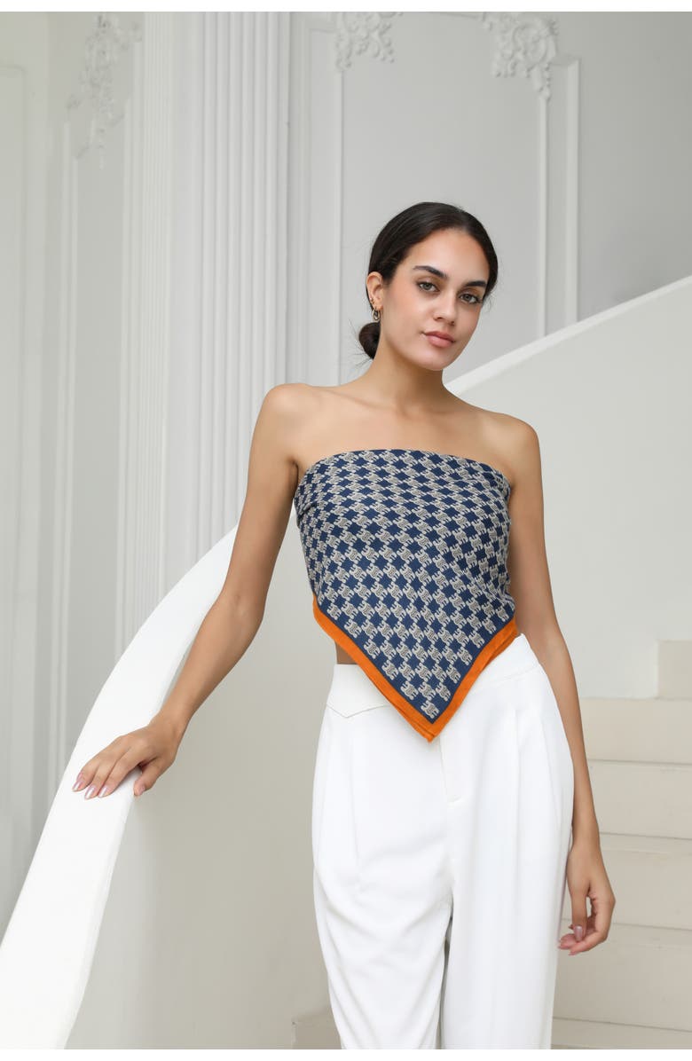 Youzey The Bianca Scarf, Alternate, color, Blue