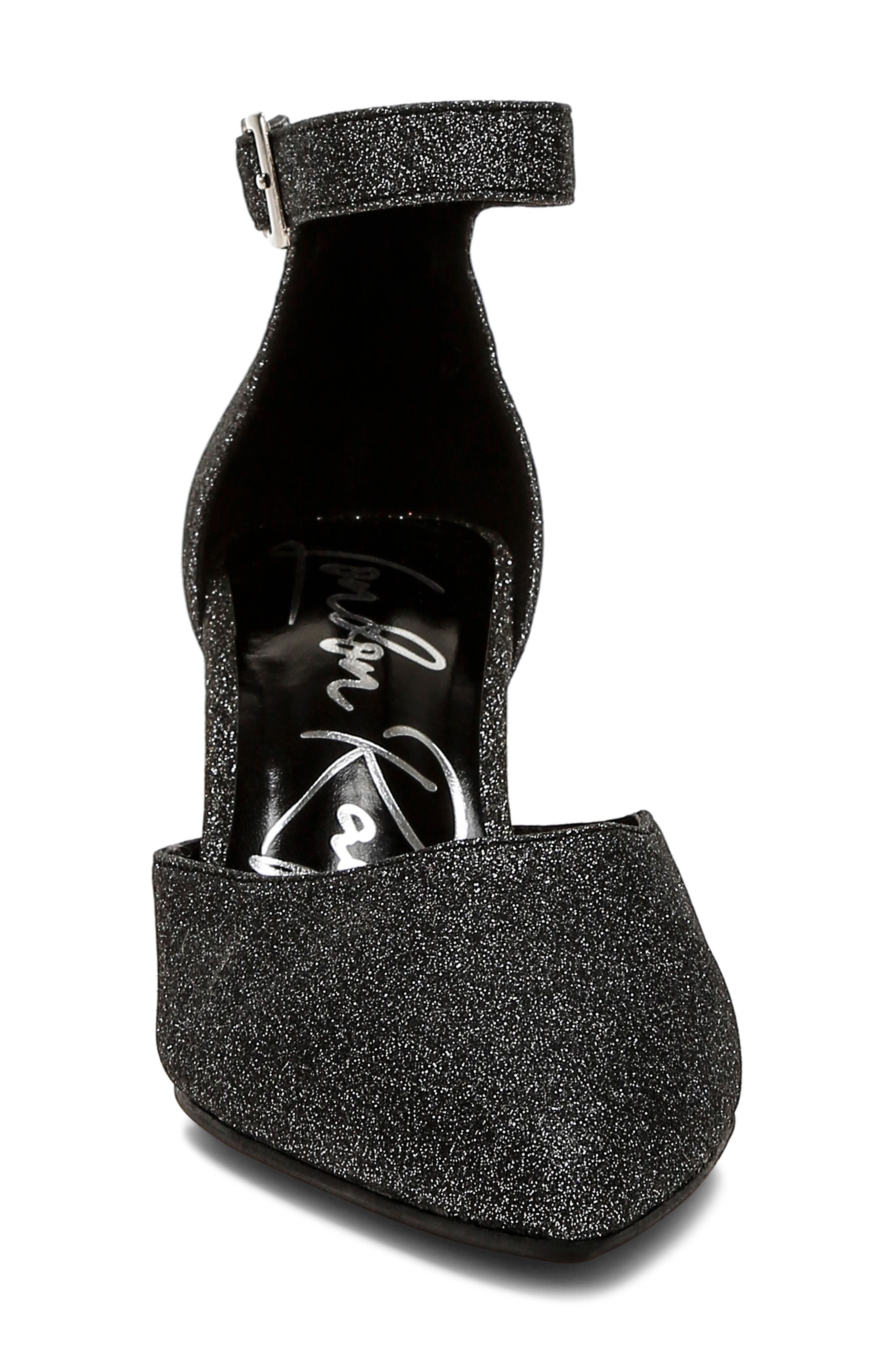 LONDON RAG Taznia Ankle Strap Pump, Alternate, color, Black