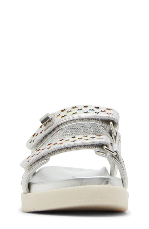 Steve Madden Girls' Tmona Sandals - Toddler, Little Kid In Silver Rainbow