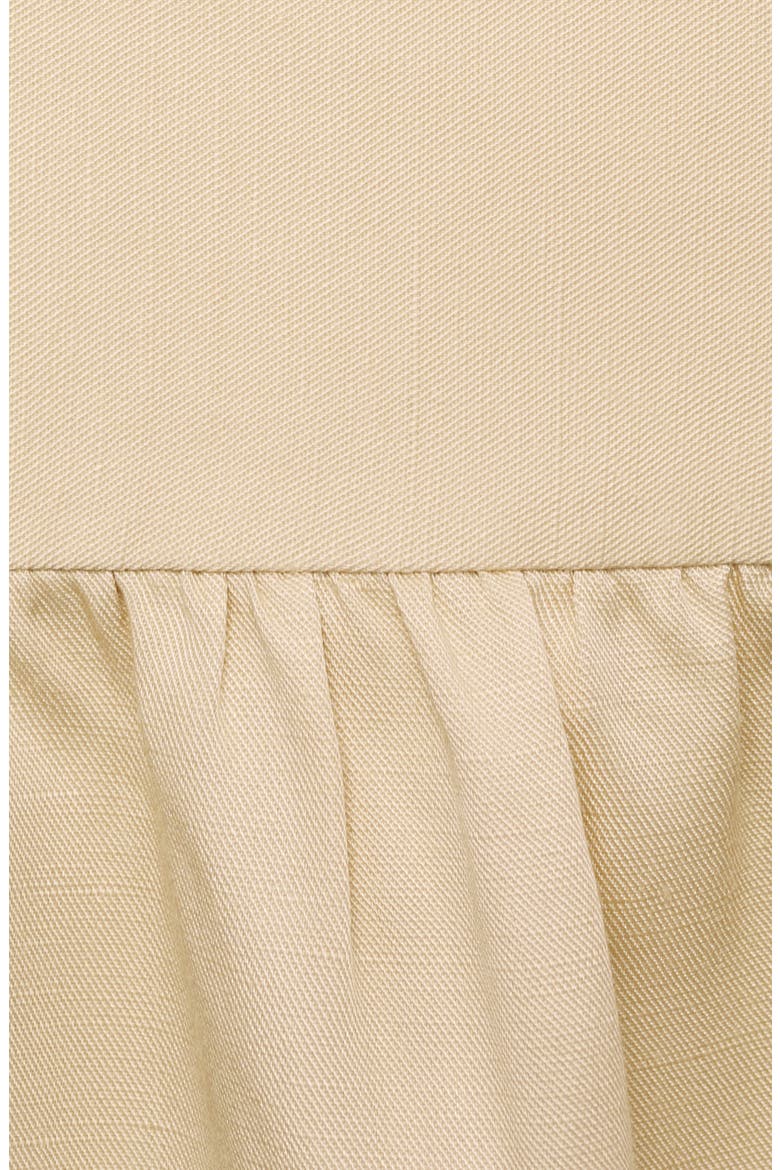 Fiona Fray Hem Skirt, Alternate, color, PASTEL YELLOW