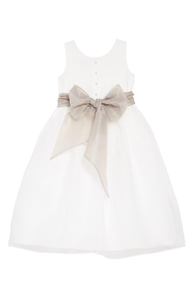 Us Angels Kids' Sleeveless Organza Dress, Alternate, color,