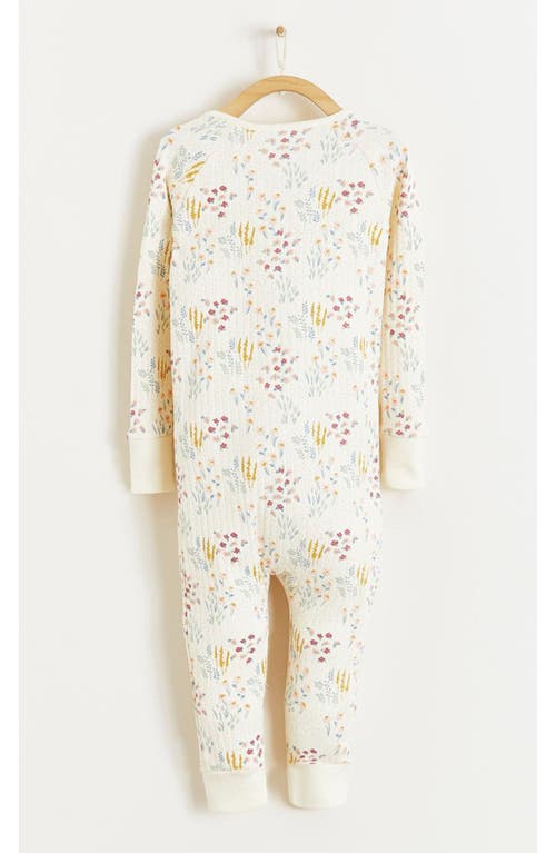 Babycottons Chloe One-piece Snug Pajamas In Multicolor