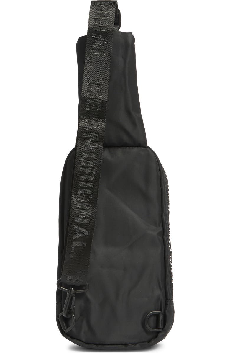 Original Penguin Pete Sling Crossbody Bag, Alternate, color, Black